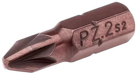 Бита для шуруповерта PZ2*25мм Сталь S2 (20шт.) PP Box Mr. Logo C025PZ2-20 - интернет-магазин «Стронг Инструмент» город Ростов-на-Дону