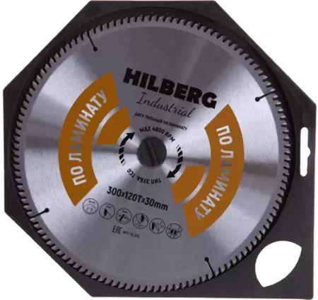 Пильный диск по ламинату 300*30*Т120 Industrial Hilberg HL300 - интернет-магазин «Стронг Инструмент» город Ростов-на-Дону