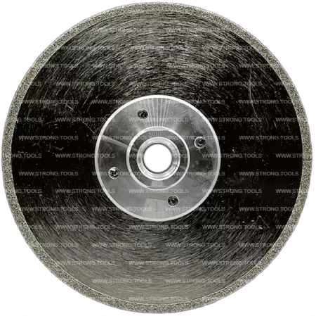 Алмазный диск с фланцем 125*М14 (гальванический) Strong СТД-19400125 - интернет-магазин «Стронг Инструмент» город Ростов-на-Дону