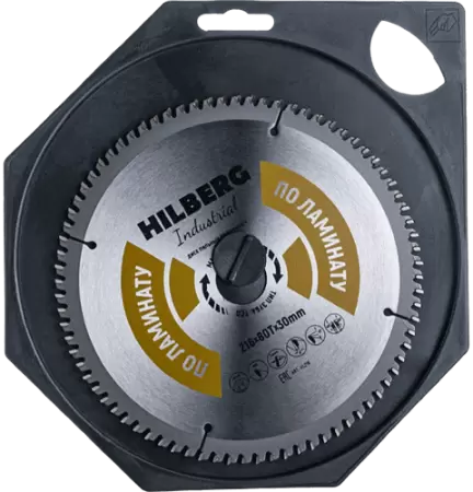 Пильный диск по ламинату 216*30*Т80 Industrial Hilberg HL216 - интернет-магазин «Стронг Инструмент» город Ростов-на-Дону