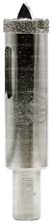 Алмазная коронка по керамике с центр. сверлом 16мм Strong СТК-06600016
