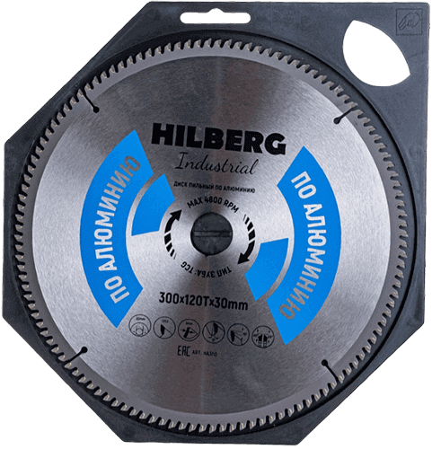 Пильный диск по алюминию 300*30*Т120 Industrial Hilberg HA300 - интернет-магазин «Стронг Инструмент» город Ростов-на-Дону
