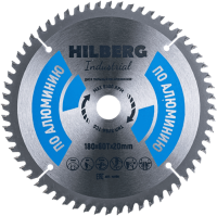 Пильный диск по алюминию 180*20*Т60 Industrial Hilberg HA180 - интернет-магазин «Стронг Инструмент» город Ростов-на-Дону
