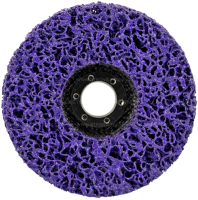 Зачистной диск 125мм для УШМ коралловый фиолетовый (жёсткий) СТУ-25300125