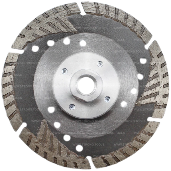 Алмазный диск с фланцем 125*М14*10мм Turbo-Segment Strong СТД-18700125 - интернет-магазин «Стронг Инструмент» город Ростов-на-Дону